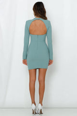 Moonlight Confessions Dress Aqua