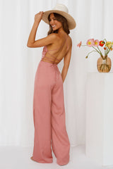 DEAR EMILIA Adrianna Jumpsuit Dusty Rose