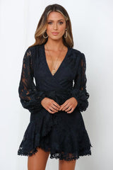 Elevated Angels Dress Navy