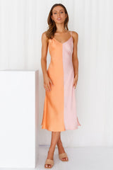 Bianca Midi Dress Pink