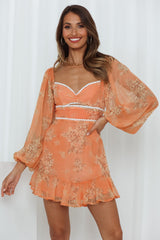 Love To Move Dress Orange