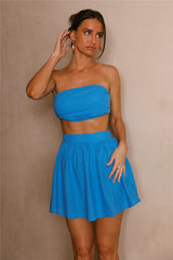 Amara Crop Blue