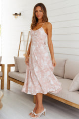 Dazzle And Dream Maxi Dress Pink