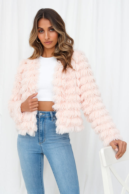 Shake It Out Jacket Pink