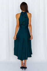 No Tears Here Maxi Dress Forest Green