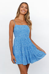 Ocean Lovers Mini Dress Blue