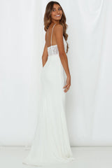 I Come Alive Maxi Dress White