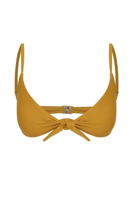 HELLO MOLLY Buena Vista Dream Swim Top Mustard