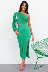 Honey Lover Midi Dress Green