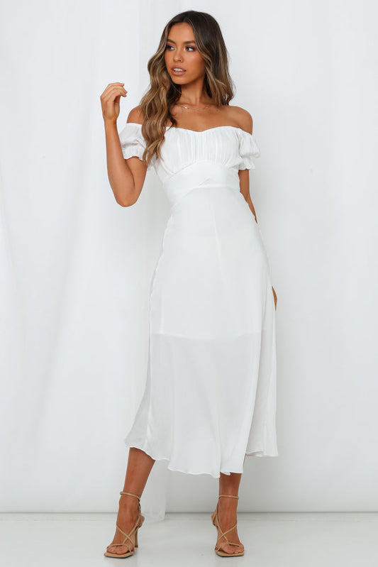 Sky Child Maxi Dress White