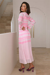 Castaway Maxi Dress Pink