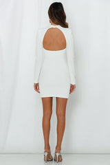 Moonlight Confessions Dress White