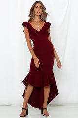 The Hills Maxi Dress Plum