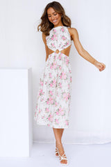 Sweet Like Summer Midi Dress Cream