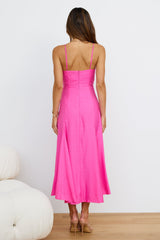 Unspoken Desire Maxi Dress Pink