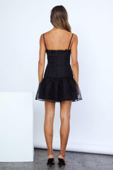 HELLO MOLLY Last Nights Fun Dress Black