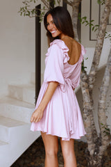 Enchanting Words Dress Blush