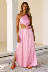 Hot Divinity Maxi Dress Pink