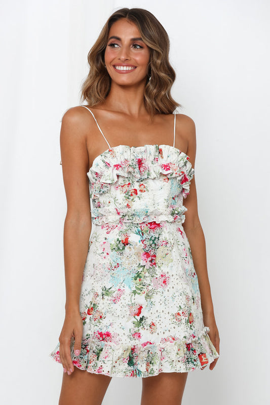 Water Lily Bridge Dress White