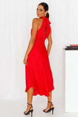 No Tears Here Maxi Dress Red