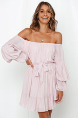 Always The Love Songs Dress Blush