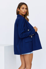 LIONESS Brentwood Blazer Midnight Blue