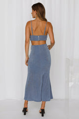 Starry Way Maxi Dress Blue