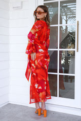 Love On The Low Maxi Dress Red