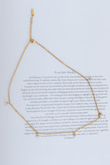 18K Gold Plated Love Is A Moment Necklace Gold