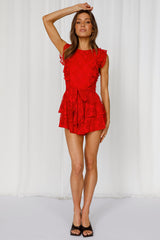 Last One Loving Romper Red