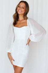 Luxury Love Dress White